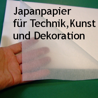 Restaurierpapier, Japanpapier für Druck, Kunst und Dekoration